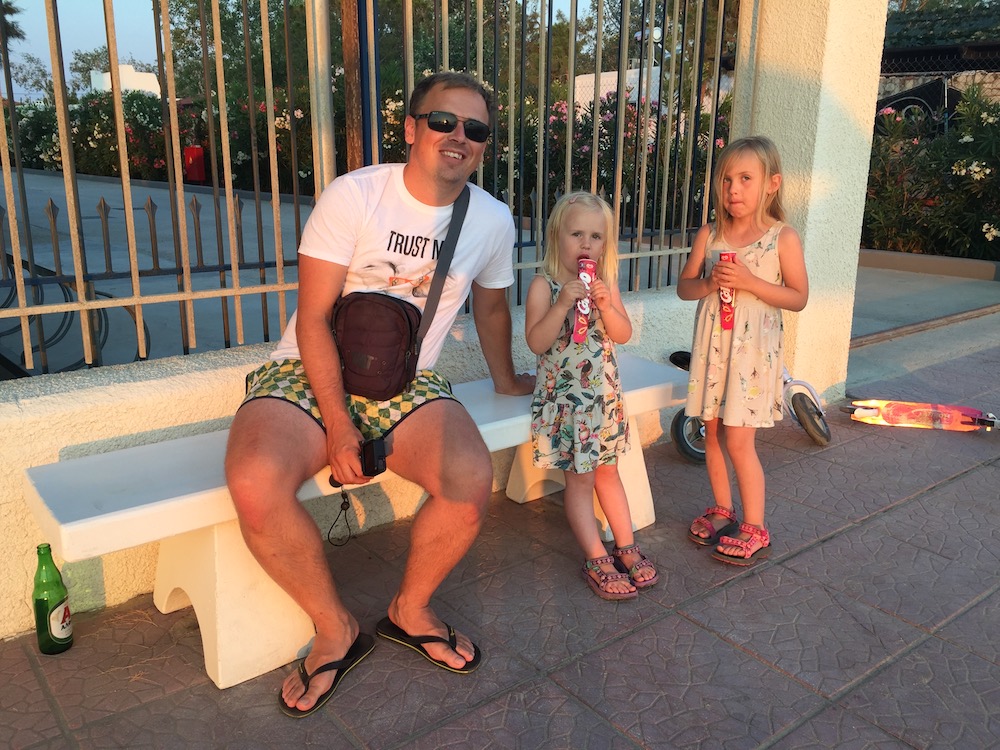 Ouzouni beach Grčija